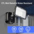 thumbnail image 2 of Reflector LED exterior AWSENS de 26 W con encendido al anochecer y apagado al amanecer, 2 of 9