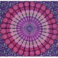 thumbnail image 2 of Pop Popular Handicrafts Hippie Mandala Bohemian Psychedelic Intricate Floral Design Indian Bedspread Magical Thinking Tapestry, 2 of 5