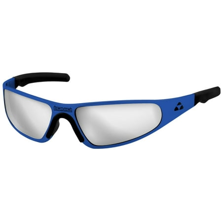 Liquid Eyewear Player - Liquid Eyewear Player BLUE / MIRROR POLARIZED Lens Hingeless Aluminum Sunglasses