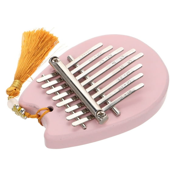 UPKOCH Handheld Synthesizer Mini Kalimba Thumb Piano with Steel for Travel 1Set