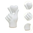 thumbnail image 6 of deevoka Love Sculpture for TV Cabinet Multifunctional Tabletop Decoration White, 6 of 9