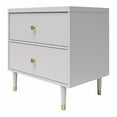 thumbnail image 4 of CosmoLiving by Cosmopolitan Elizabeth Nightstand, Dove Gray, 4 of 9