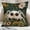 White#2, variant on RuiJiao Black Short Lint Pillow Cover 18x18 Inch, Embroidered Decorative Throw Pillow Case for Sofa Bedroom Living Room Home Decor, Soft and Comfortable Cushion Cover (45x45cm)