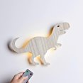 thumbnail image 1 of FYBTO T-Rex Lampe de Chevet Murale à Piles Dinosaure avec Télécommande, 1 of 5