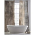 thumbnail image 5 of Brown Ombre Sheer Curtains 84 Inch Length 2 Panels Set for Living Room/Bedroom, Modern Abstract Art Oil Painting Semi Curtain Sheers Drapes Rod Pocket Curtains Window Treatment Set 52''x84''x2, 5 of 7