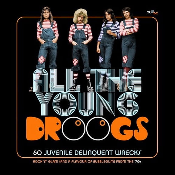 Various Artists - All The Young Droogs: 60 Juvenile Delinquent Wrecks / Various - Music & Performance - CD
