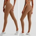 thumbnail image 4 of Pantalones de yoga de cintura alta anti-sentadillas para mujer, hermosos pantalones de glúteos con cintura alta, pantalones deportivos de fitness para levantar glúteos 618, 4 of 5