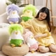 thumbnail image 5 of Cojín Decorativo Con Pollito Adorable Y Pelo Verde Para Adultos Cojín Decorativo Con Pollito Divertido Peluche De Animales Para Aliviar El Estrés Cojín Con Pollito Para Navidad, 5 of 6