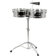 thumbnail image 1 of Timbale Gon Bops Fiesta Series 13/14 Timbale Set Chrome, 1 of 1