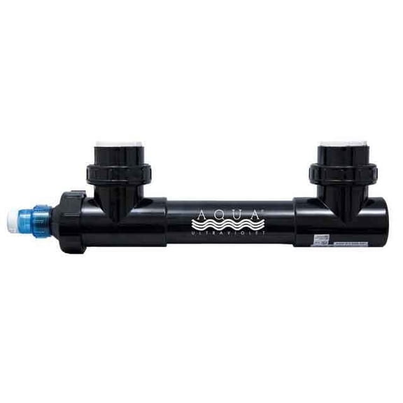 Aqua Ultraviolet Classic Series UV Clarifier/Sterilizer in Black - 57 Watt with 2" Inlet/Outlet in Black, 110V