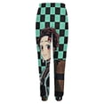 thumbnail image 4 of Demon Slayer Women's Jogger Track Pants Print Drawstring Lounge Sweatpants Casual Trousers for Yoga, Workout S, 4 of 7