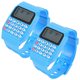 thumbnail image 1 of 2pcs Watch Type Calculators Portable Calculating Watch Wrist Geometric Operation Watch Birthday Gift for Kids, 1 of 4