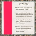 thumbnail image 6 of Country Brook Design® 1 Inch Flamingo Pink PVC Webbing, 10 Yards, 6 of 7
