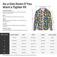 thumbnail image 5 of Kdxio Colorful Easter Eggs1 Print Women Men Sun Protection UPF 50+ Jackets Zip Up Long Sleeve Hoodie Hiking Lightweight with Pockets, 5 of 7