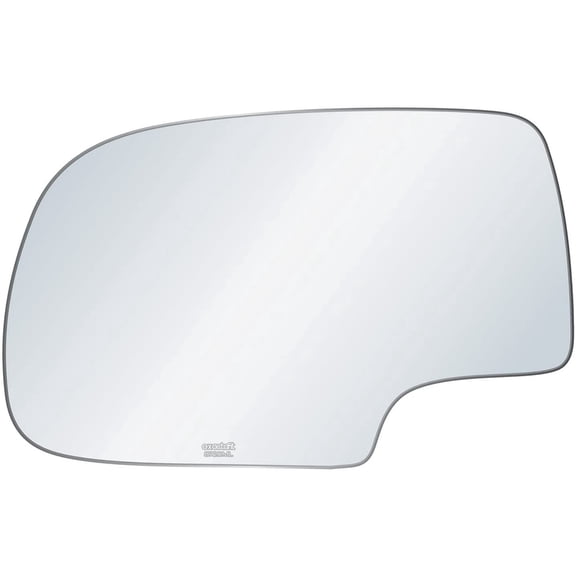 exactafit 8720ML Driver Side Mirror Glass Replacement Fits Chevy GMC Silverado Sierra Suburban Tahoe Yukon XL 1500 2500 3500 HD Left Hand 3m Adhesives