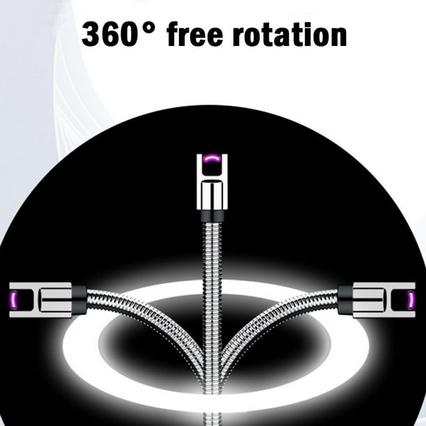 Herramientas Para Barbacoa Encendedor eléctrico portátil USB recargable encendido por pulsos para vela (negro) Sywqhk Libre de BPA