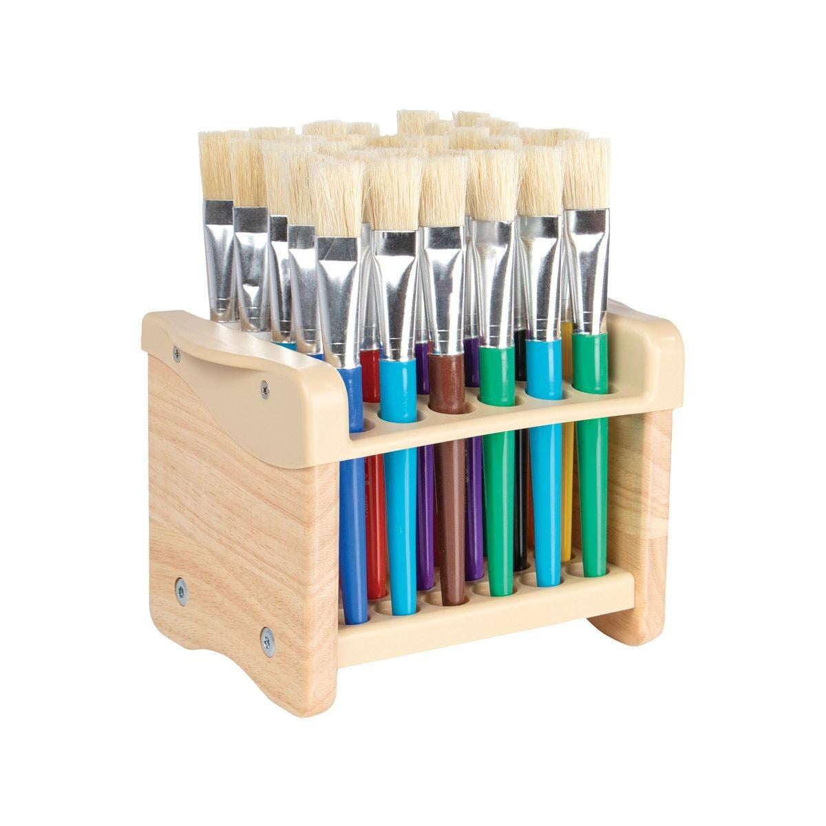 Kaplan Early Learning Company Tabletop Paintbrush Stand