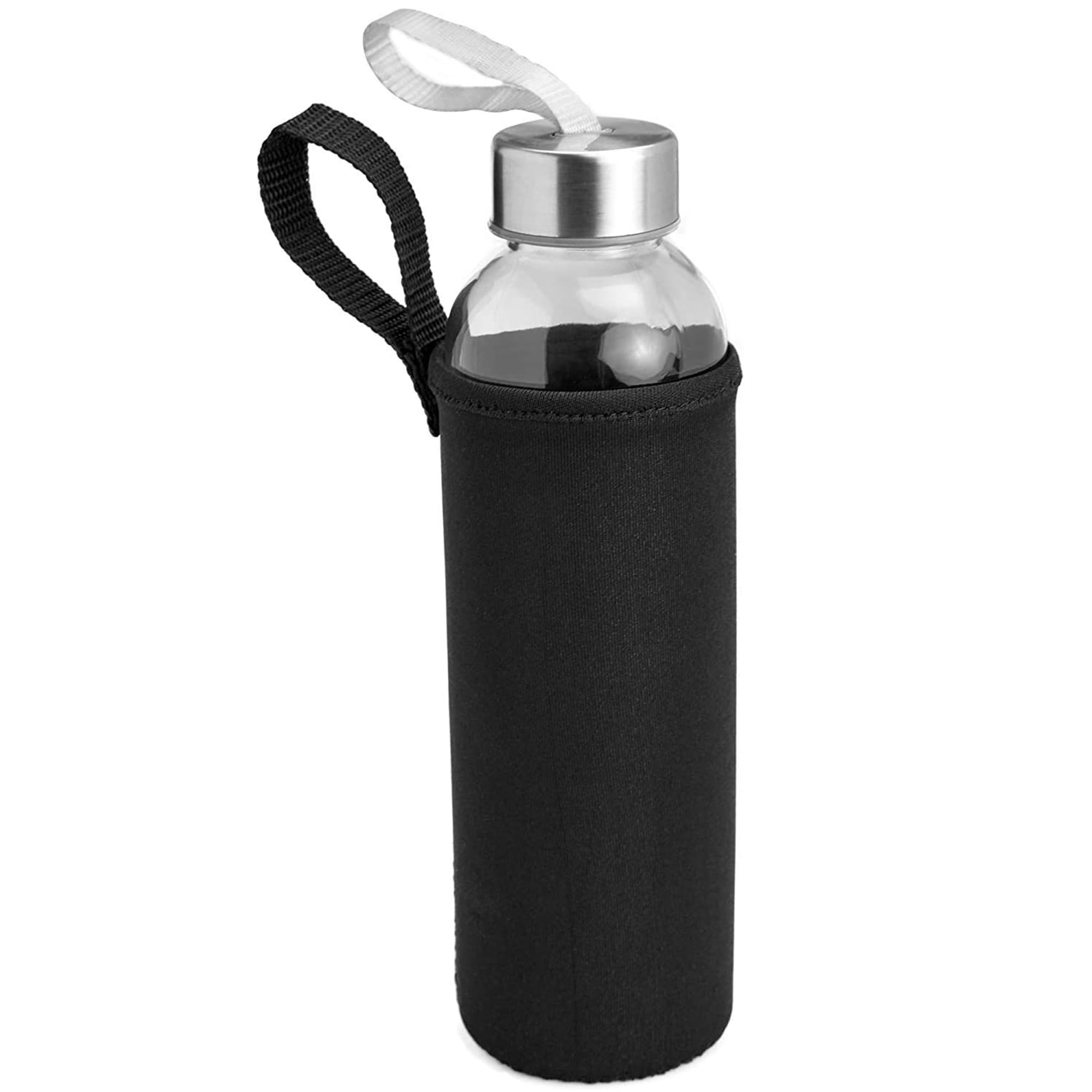 Kitchen Lux Store Glass Water Bottle BPAFree Glass Drinking Bottles