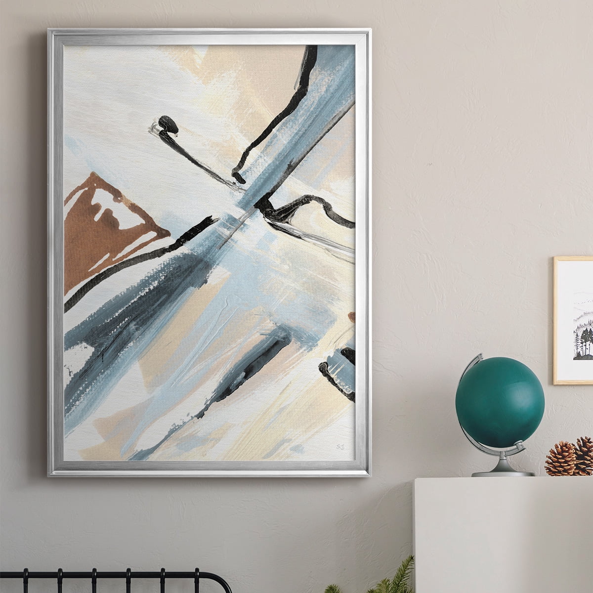 Dancing Wind Revisit I Premium Classic Framed Print - Ready to Hang