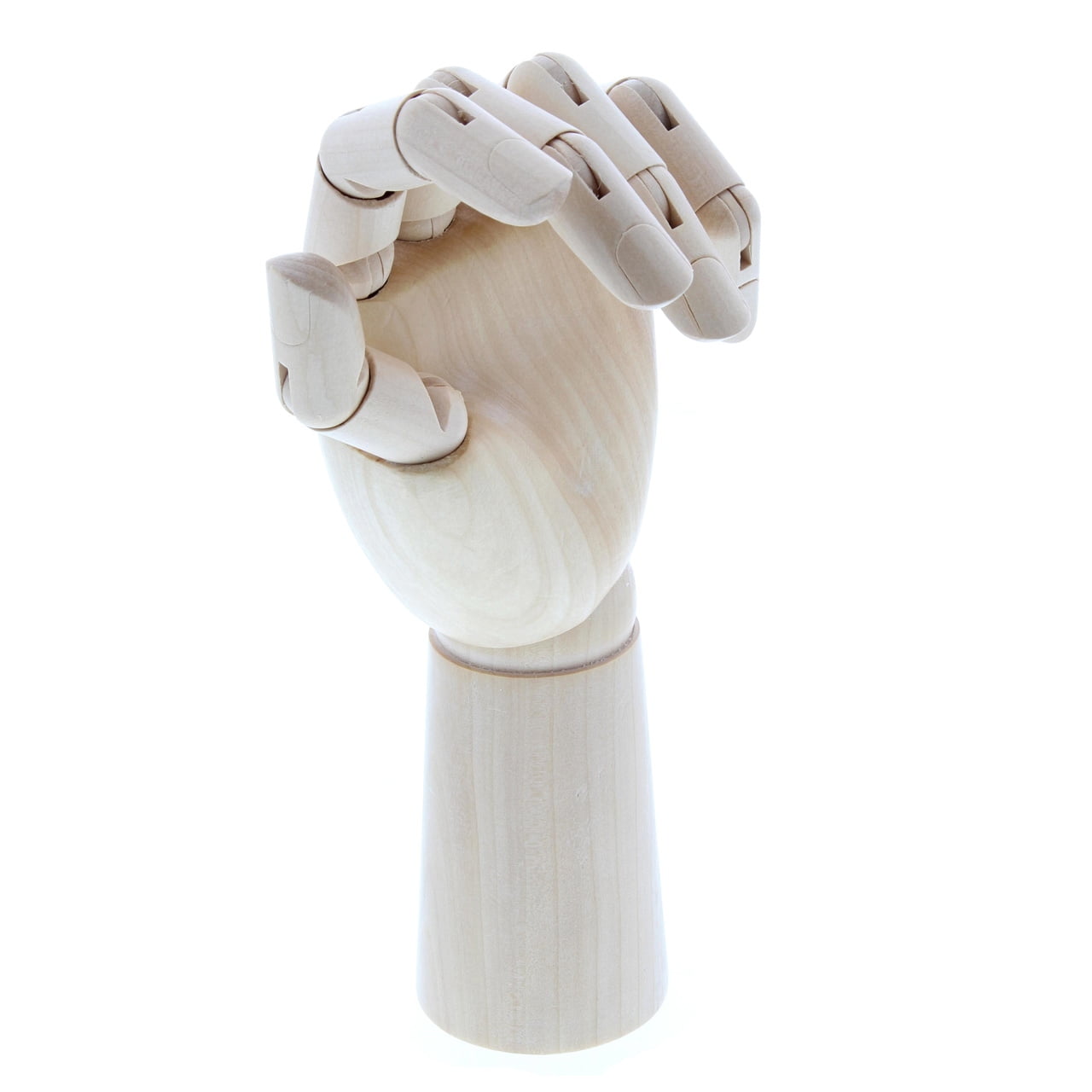 Art Alternatives Articulated Wooden Hands, 12" Articulated Wooden Left