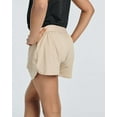 thumbnail image 5 of Real Essentials 4 Pack: Girls Athletic Performance Running Shorts with Drawstring & Pockets, 5 of 6