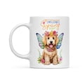 thumbnail image 2 of Welcome Spring Fairy Goldendoodle in Flower Meadow Mug Doodle Dog Lover Gifts Idea Coffee Tea Cup - 13002, 2 of 4