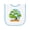 White and Light Blue, variant on Inktastic Bonsai Tree Garden Baby Terry Cloth Bib