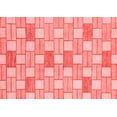thumbnail image 1 of Ahgly Company Machine Washable Indoor Rectangle Abstract Red Modern Area Rugs, 8' x 10', 1 of 4