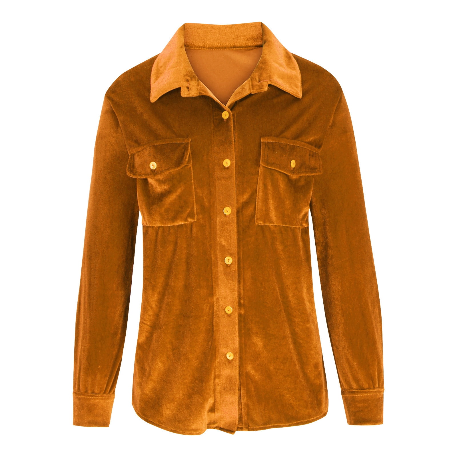 yellow velvet blouse