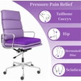 thumbnail image 4 of Large Gel Seat Cushion for Long Sitting, Soft Breathable Design, Pressure Relief Cushion for Office Chair, Wheelchair & Car, 4 of 5