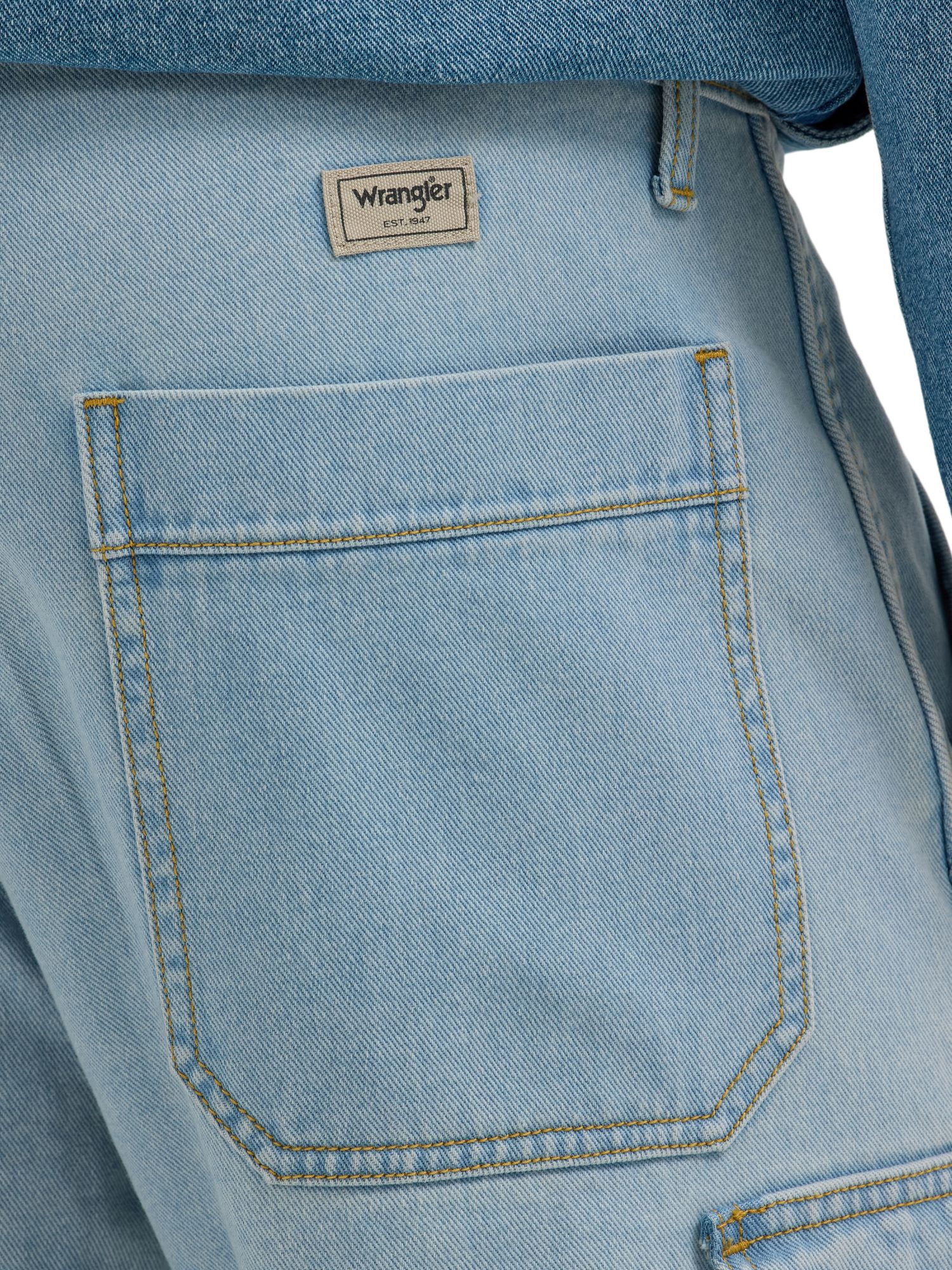 Wrangler® Men's Straight Leg Denim Cargo Pants
