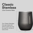 thumbnail image 2 of Vaso de vino sin tallo Thermos Corkcicle, 355 ml, negro, 2 of 8