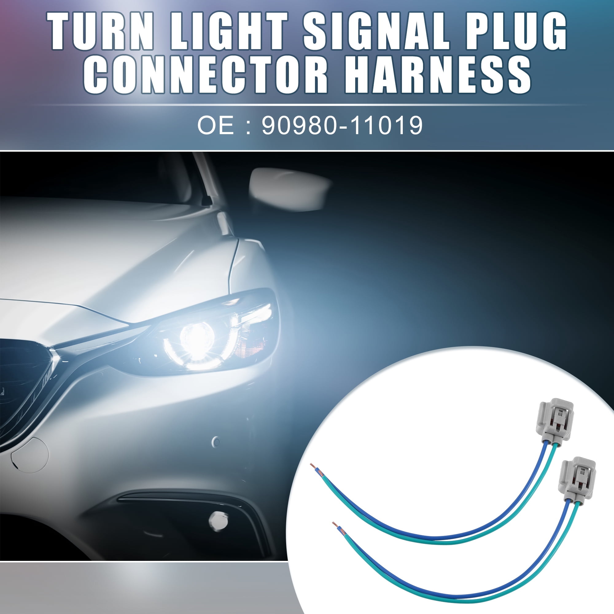 Unique Bargains Turn Light Signal Plug Connector Harness for Scion TC 2005-2016