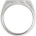 thumbnail image 2 of FB Jewels 925 Sterling Silver 20x17mm Men's Solid Signet Ring, 2 of 2