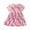 Pink, variant on Icvfdpl Girl Dresses For Toddler Little Short Sleeve Round Neck Cute Ideal Parties Everyday Wear Pink Comfortable 3-4 Years