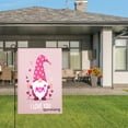 thumbnail image 3 of Amhnf Pink Gnome Mom I Love You Garden Flag For Home Outdoor Garden Yard Decor 12x18 inch, 3 of 5