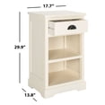 thumbnail image 5 of SAFAVIEH Griffin One Drawer Side Table White, 5 of 7
