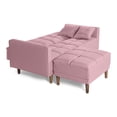 thumbnail image 4 of Sala Modular Sofá Cama Reversible Makora de Lino Palo de Rosa Modelo Mykolo, 4 of 9