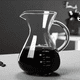 thumbnail image 4 of Cafetera de vidrio con filtro Cafeteras de espresso de alta temperatura Cafetera con escala graduada 400 ml, 4 of 8