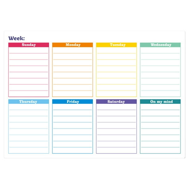 Herramientas y mejoras para el hogar Calendario mensual magnético Adhesivo para refrigerador personalizado Calendario borrable Tablero de mensajes Pizarra blanca suave Tablero de escritura para mascot