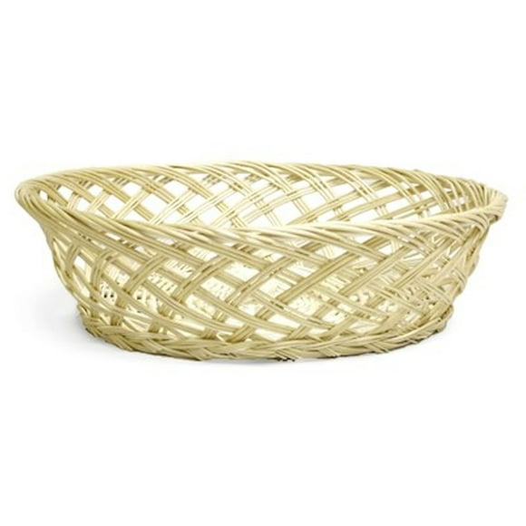 Open Weave Round Basket