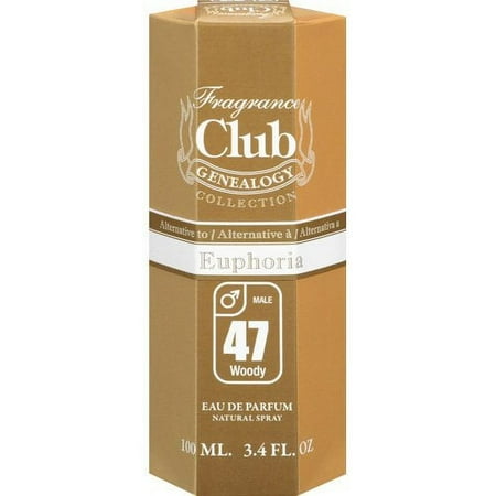 Fragrance Club Genealogy Collection: Male 47 Woody Eau De Parfum, 3.40 oz
