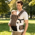 thumbnail image 3 of Newborn Baby Carrier for Toddlers 0-3 Years Old - Ergonomic 2-Position Baby Carrier with Head and Neck Support, Hip-Healthy Positioning, 3 of 5
