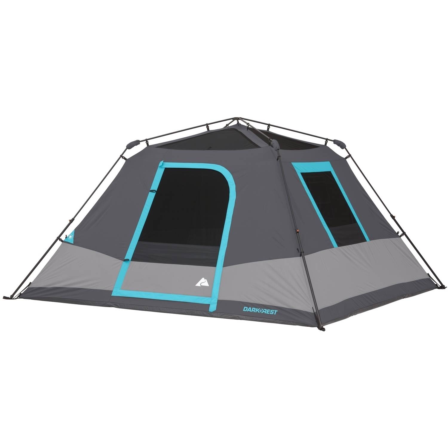 Carpa Instantánea Ozark Trail para 6 Personas, Cabina Dark Rest, 10 pies x 9 pies, Gris 3