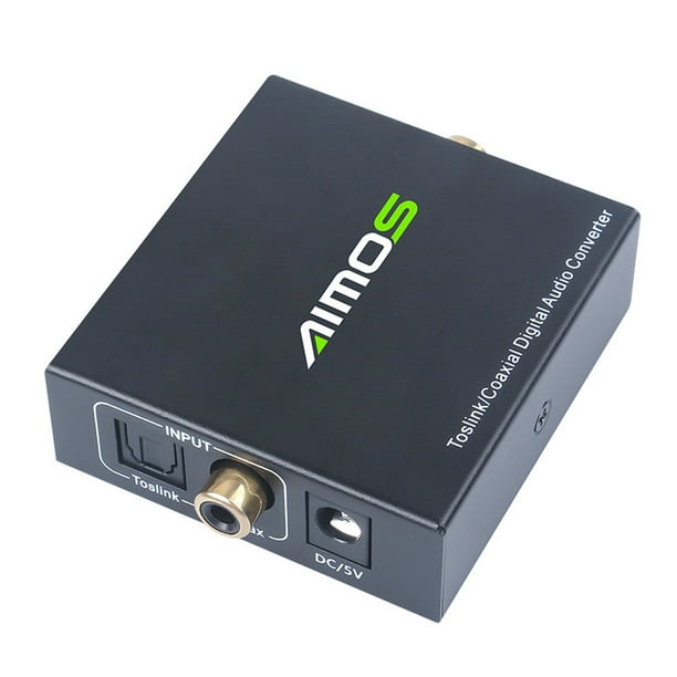 Adaptateur Coaxial vers Optique Convertisseur Audio Numérique pour