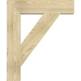 thumbnail image 3 of Ekena Millwork 6"W x 30"D x 36"H Traditional Block Rough Sawn Bracket, Douglas Fir, 3 of 4