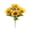 G, variant on 1 Pc 11.81" Short Stem Artificial Sunflowers Bouquet, 5 Heads Jumbo Bloom Silk Fake Flowers Bush for Farmhouse Kitchen Counter Decor, Sunset Yellow
