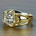 thumbnail image 4 of 2.50Ct Round-Cut Lab Created Diamond Men's Engagement Ring 14k Yellow Gold Plated, 4 of 4