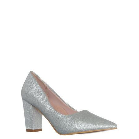 

Comfortable Block Heel Dress Pump - Womens Office Shoes