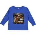 thumbnail image 3 of Inktastic Bull Riding Boys or Girls Long Sleeve Toddler T-Shirt, 3 of 5